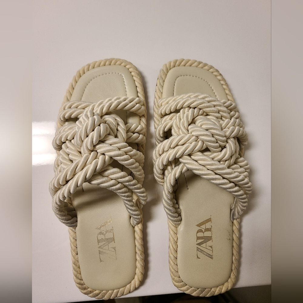 Zara espedrill rope sandles